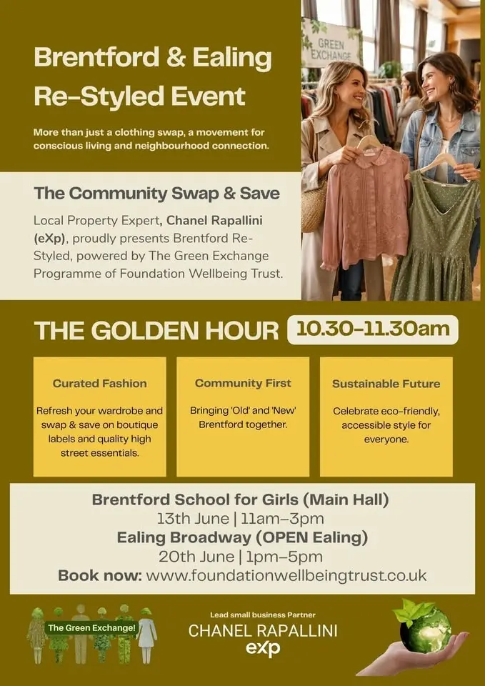 EALING SWAP & SAVE: A Community Pre-Loved Shopping Event