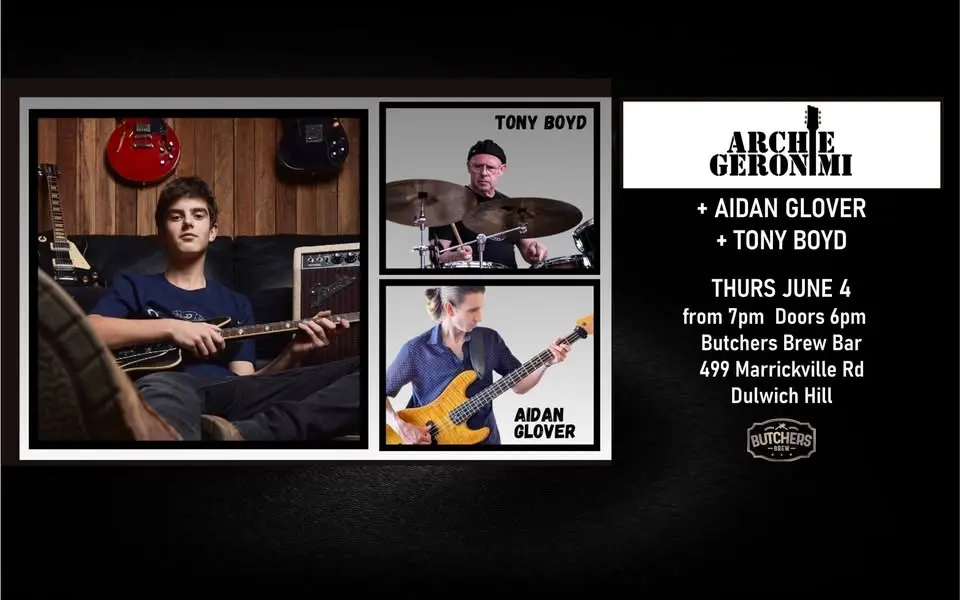 ARCHIE GERONIMI - LIVE AT BUTCHERS BREW BAR!!