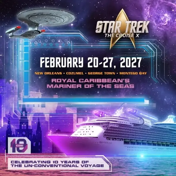 Star Trek The Cruise 2027 - Going out of New Orleans