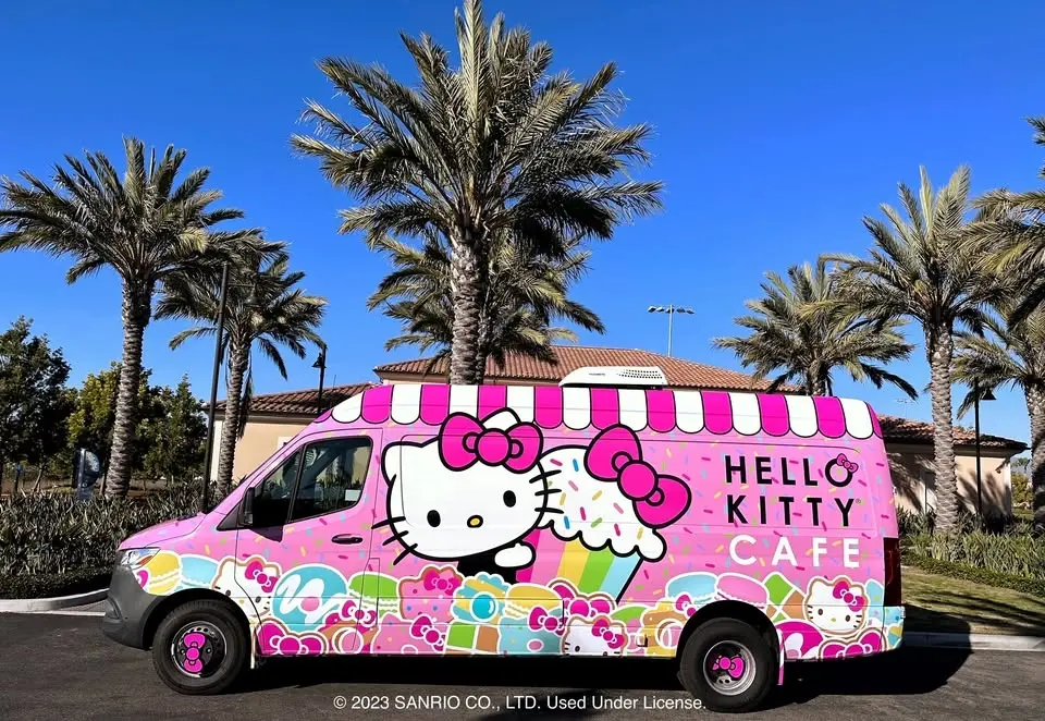 Hello Kitty Cafe Truck West - Ontario Appearance