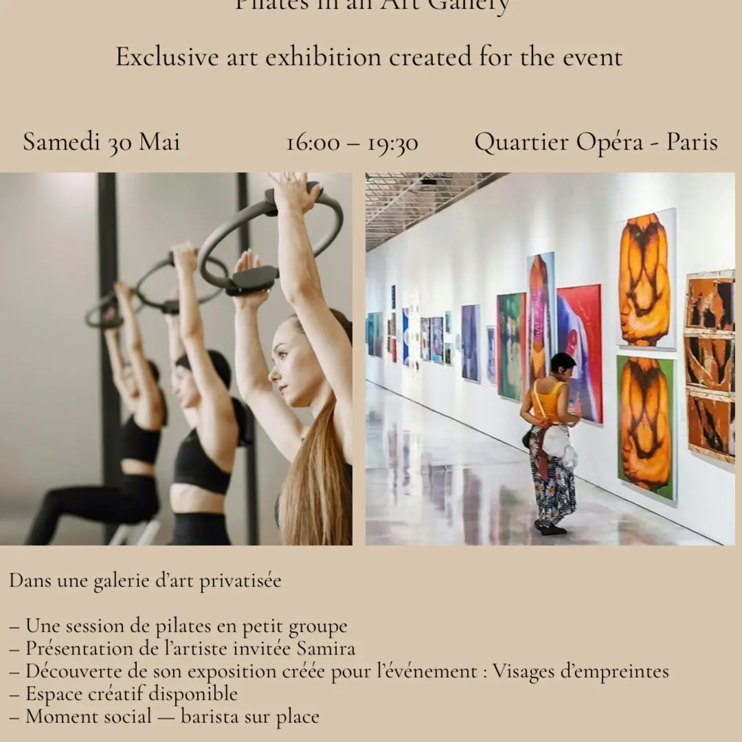 Wellness & Social Experience : Pilates in an Art Gallery