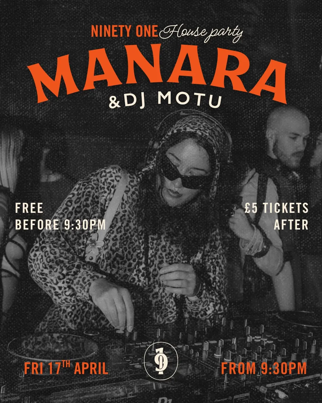 Ninety One House Party: Manara + DJ Motu