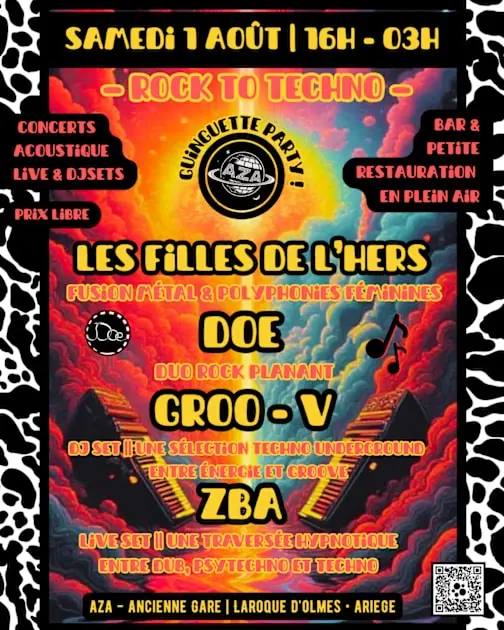 Rock To Techno — Open Air Party En Pleine Nature