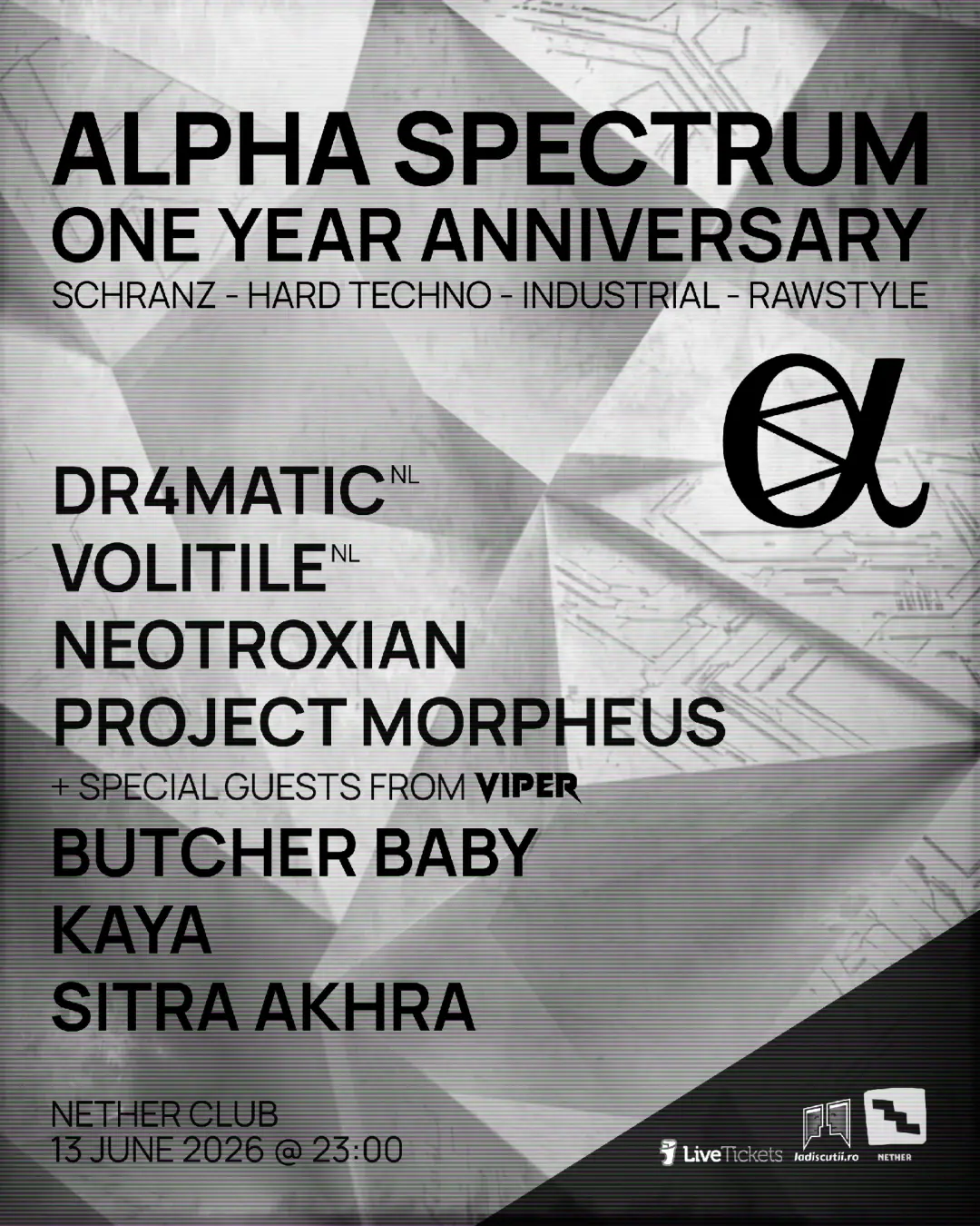 ALPHA SPECTRUM: ONE YEAR ANNIVERSARY