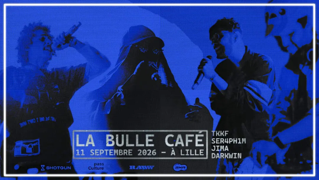 Rawww: Tkkf, Jima, Darkwin, Ser4ph1m À La Bulle Café