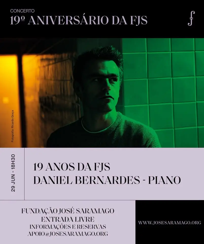 Concerto Daniel Bernardes - 19º aniversário da Fundação José Saramago