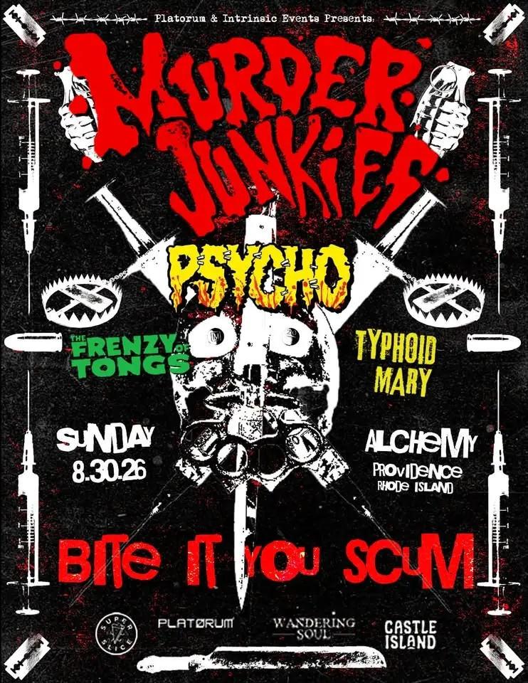 The Murder Junkies, Psycho, The Frenzy of Tongs, Typhoid Mary