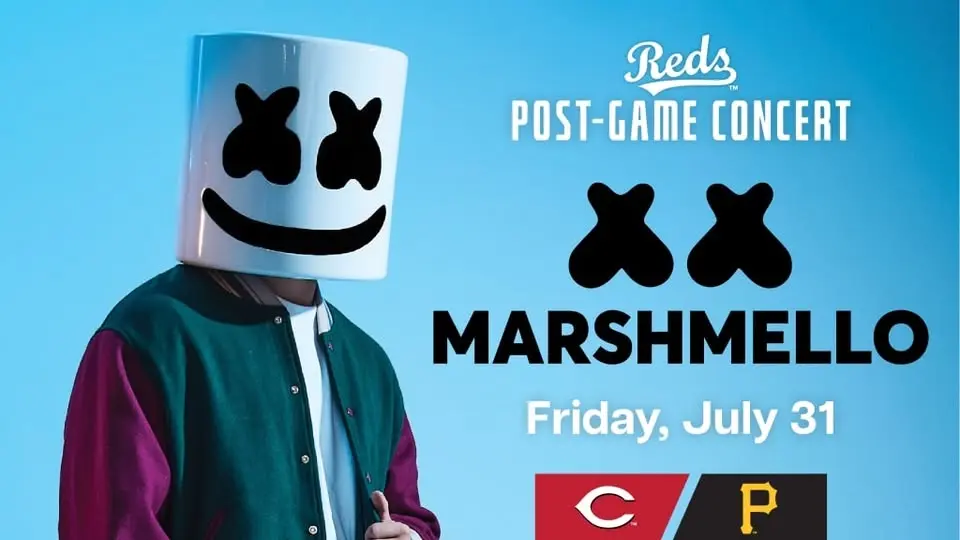 Reds Post-Game Concert: Marshmello