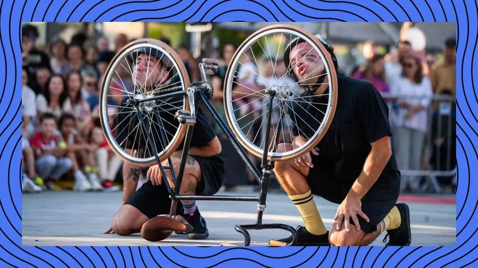 Cirkusföreställning: About med Duo Padella