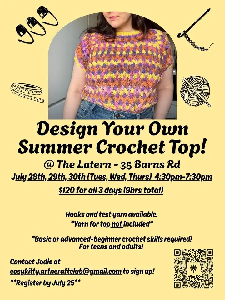 Design Your Own Summer Crochet Top! 