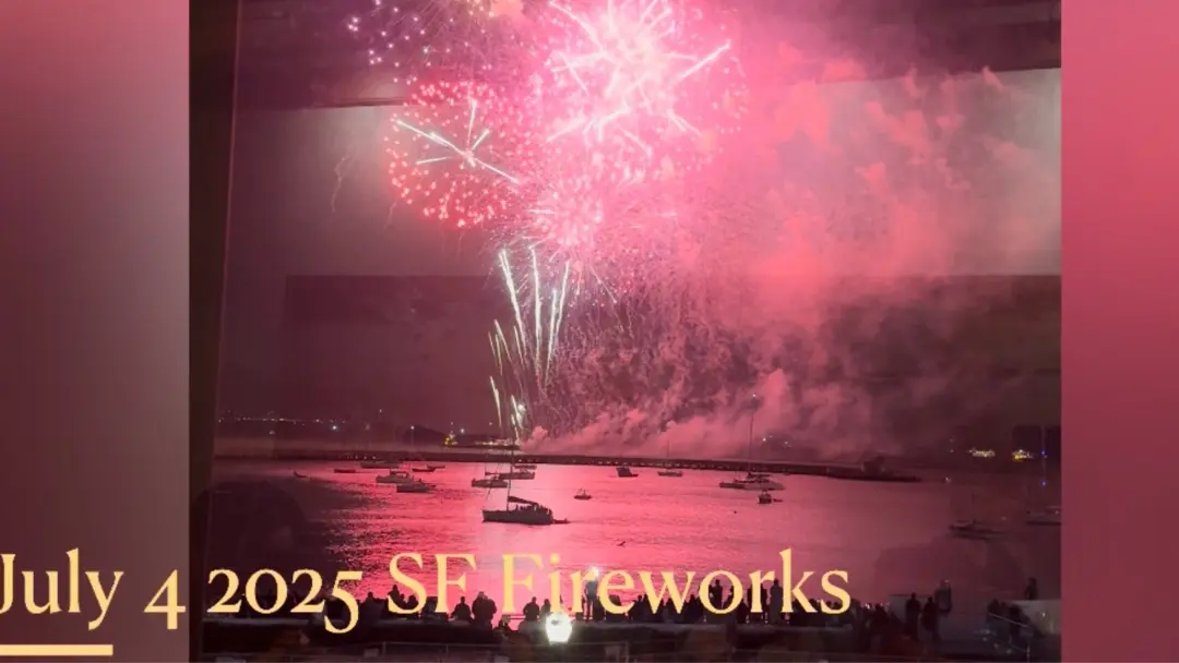 [250th 4th of July] Fireworks, Private Room and Patio at Ghirardelli Square