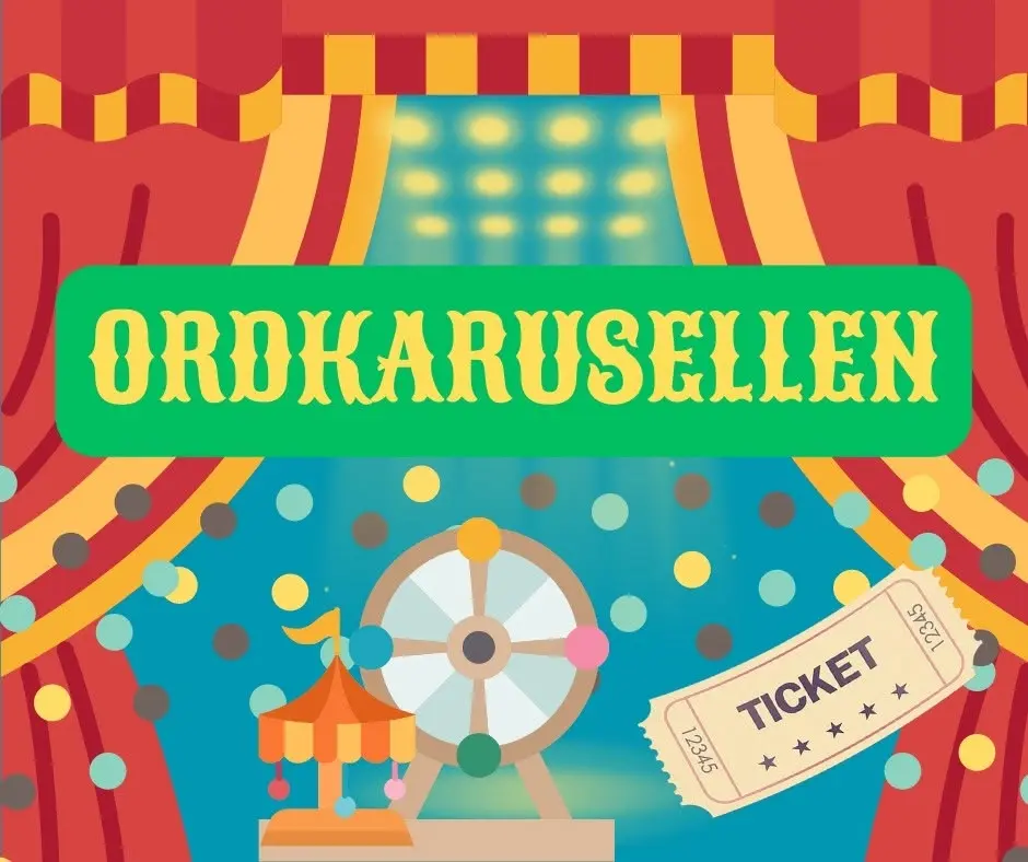 Ordkarusellen hösten 2026
