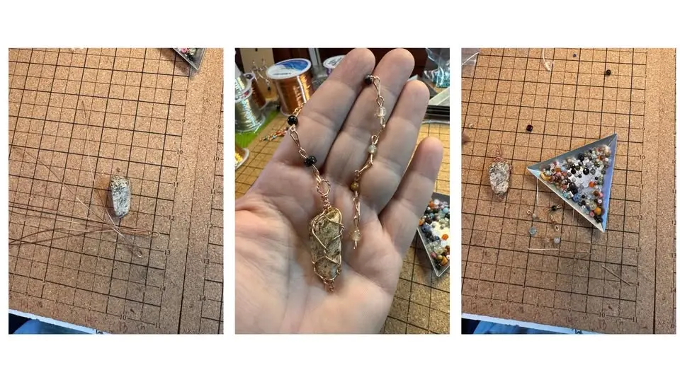 SOLD OUT  * THANK YOU! * Build Your Own Gemstone Pendulum Workshop * $30 * All materials provided