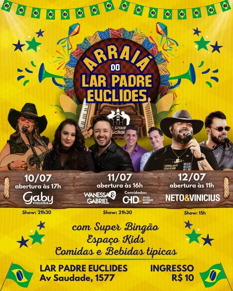 ARRAIÁ DO LAR PADRE EUCLIDES