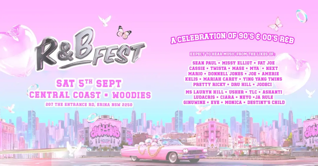 R&B Fest Is Coming To Central Coast!
