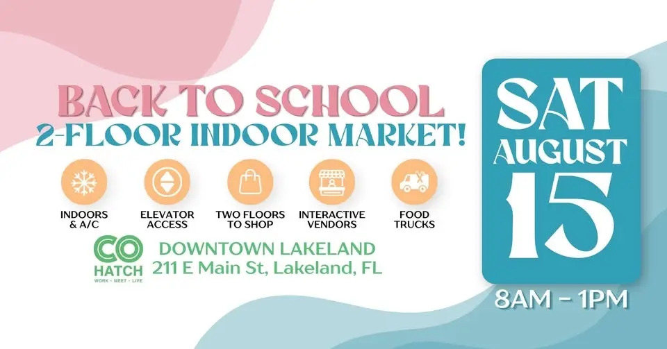 📚 Back-to-School Indoor Market | 2 Floors of Shopping, Food & Family Fun!