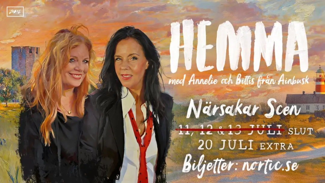 Hemma med Annelie och Bittis från Ainbusk