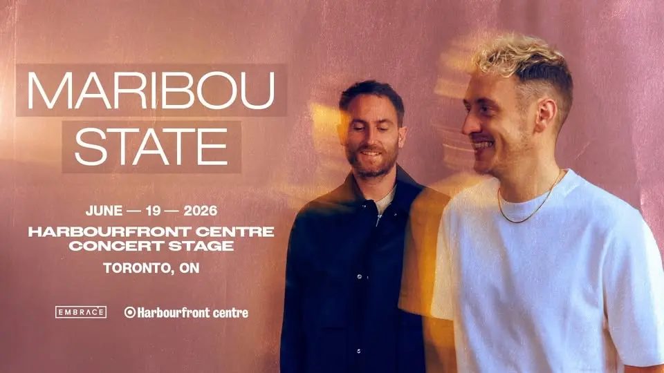 Maribou State @ Harbourfront Centre Concert Stage | June 19