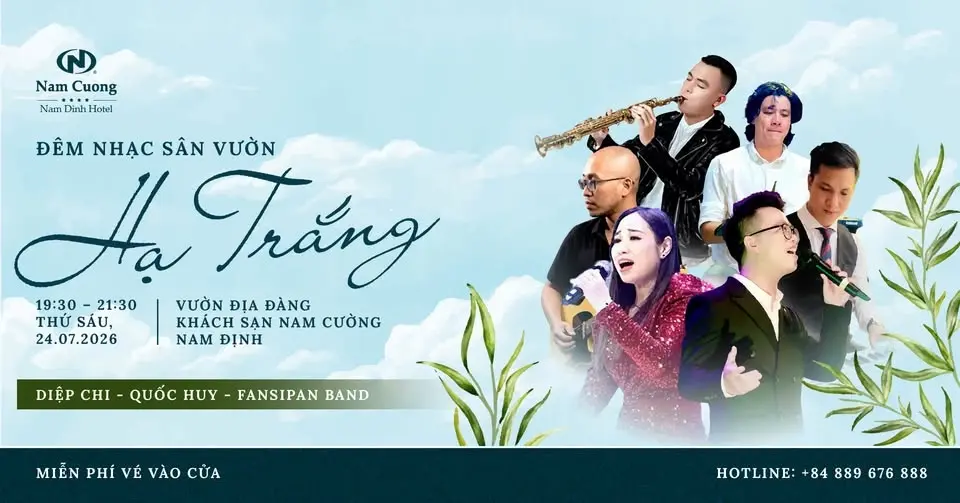 🎼 HẠ TRẮNG | Đêm nhạc miễn phí vé vào cửa