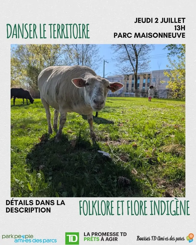 Danser le territoire:  folklore et flore indigène