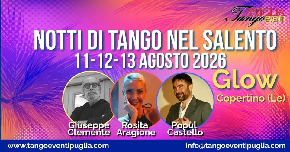 NOTTI DI TANGO NEL SALENTO 2026