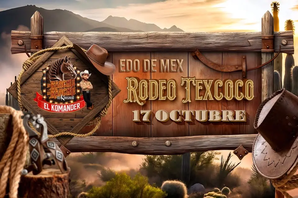 El Komander en Rodeo Texcoco, EDOMEX