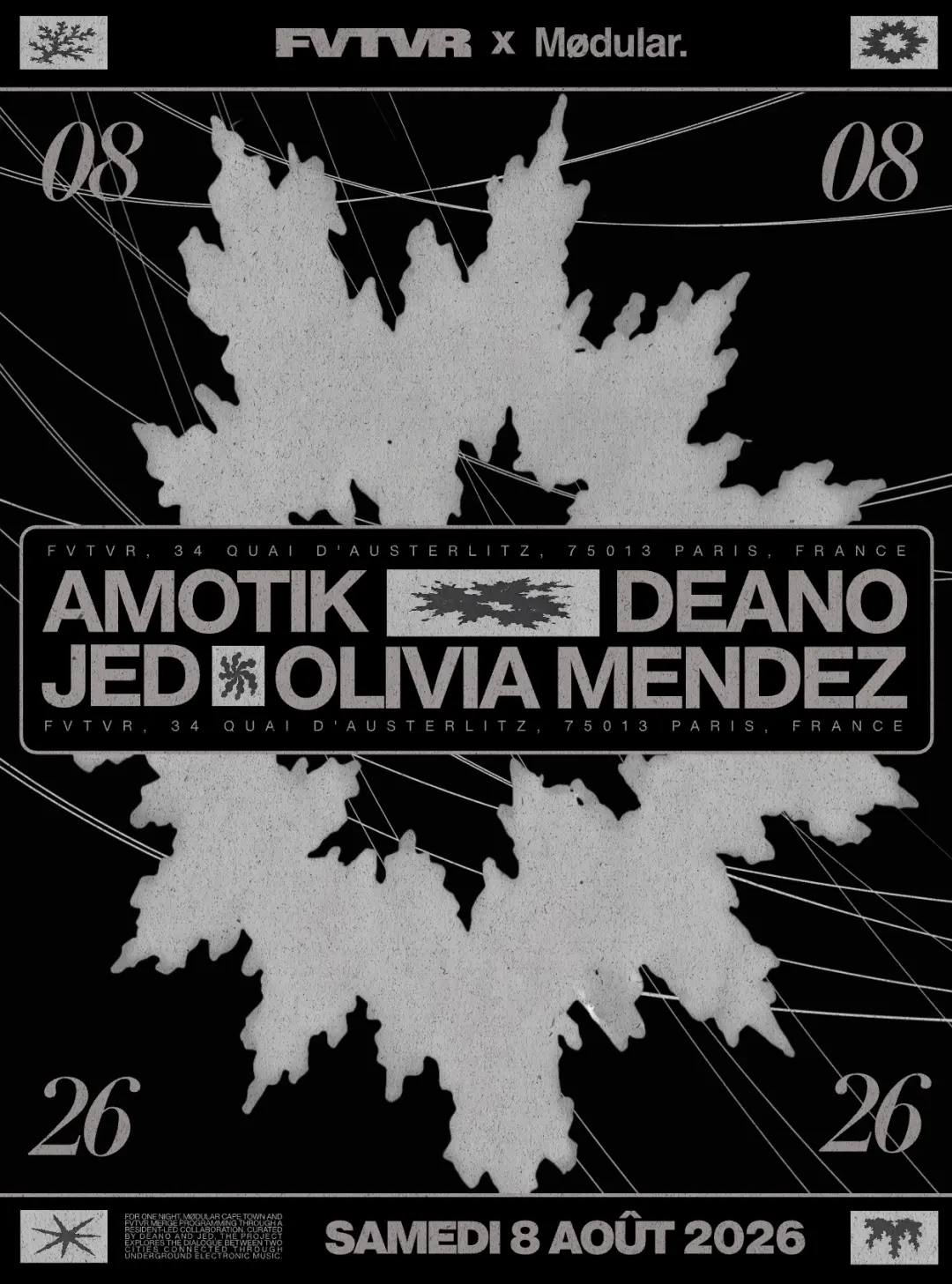 Mødular x Fvtvr: Amotik, Deano, Jed, Olivia Mendez