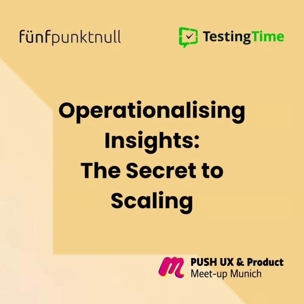 Operationalising Insights: The Secret to Scaling
