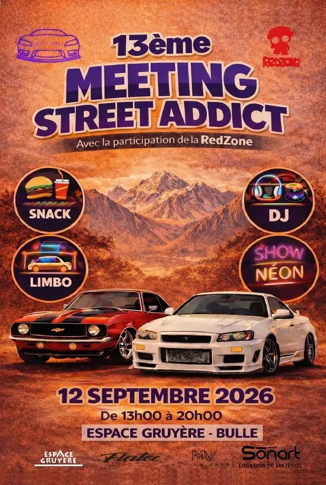 13ème MEETING STREET ADDICT 2026, BULLE 