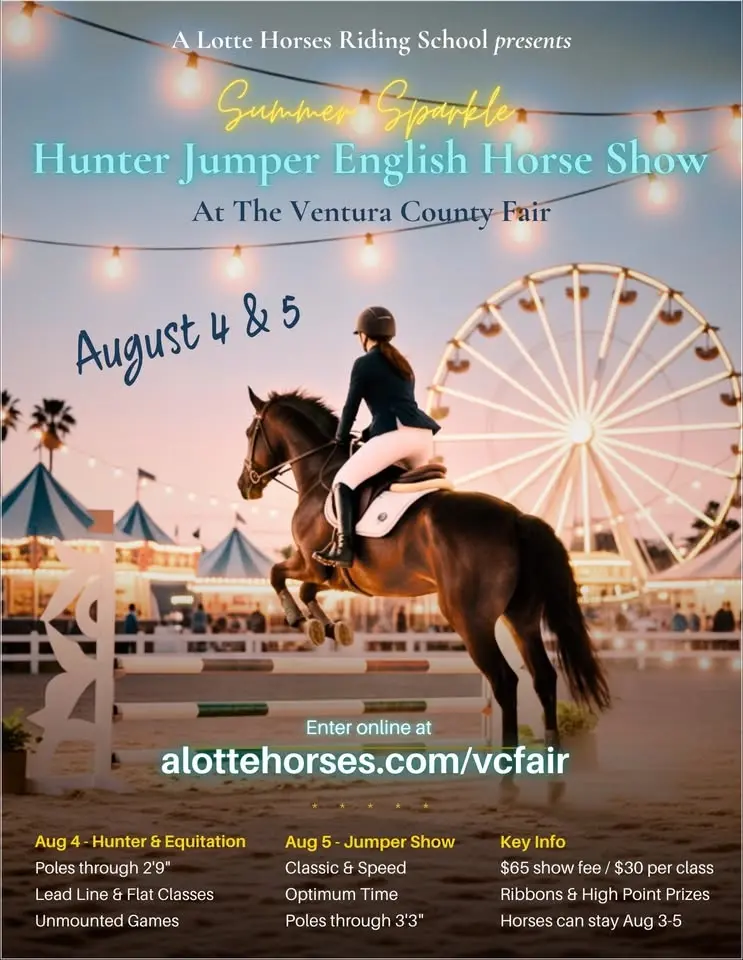 Hunter Jumper English Horse Show