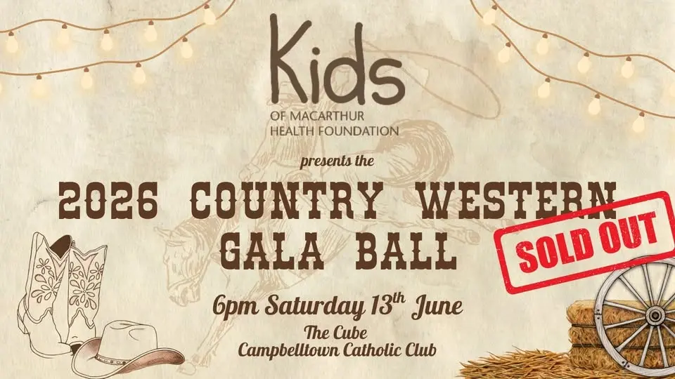 Kids of Macarthur Health Foundation Annual Gala Ball