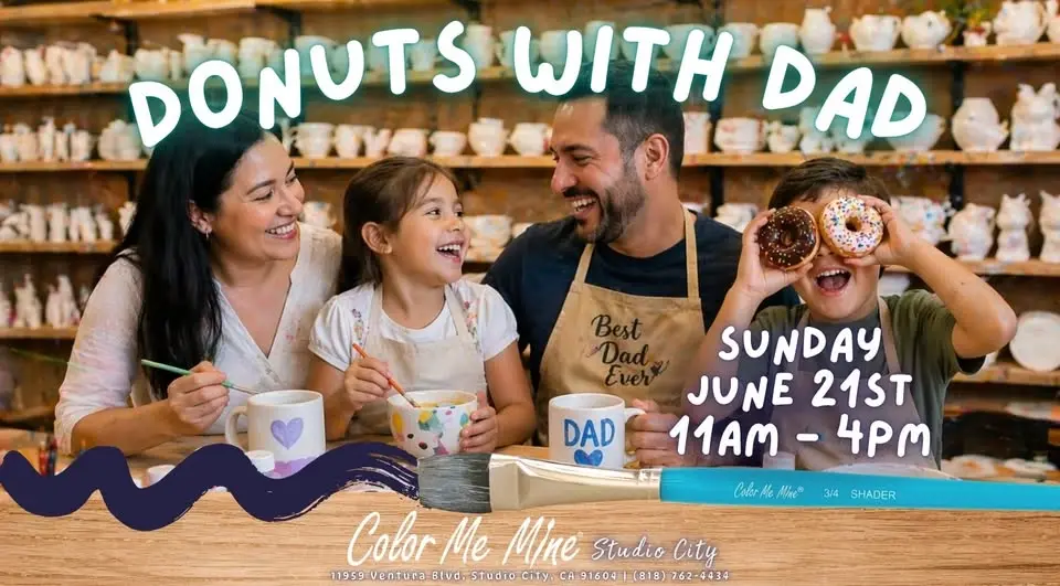 DONUTS WITH DAD