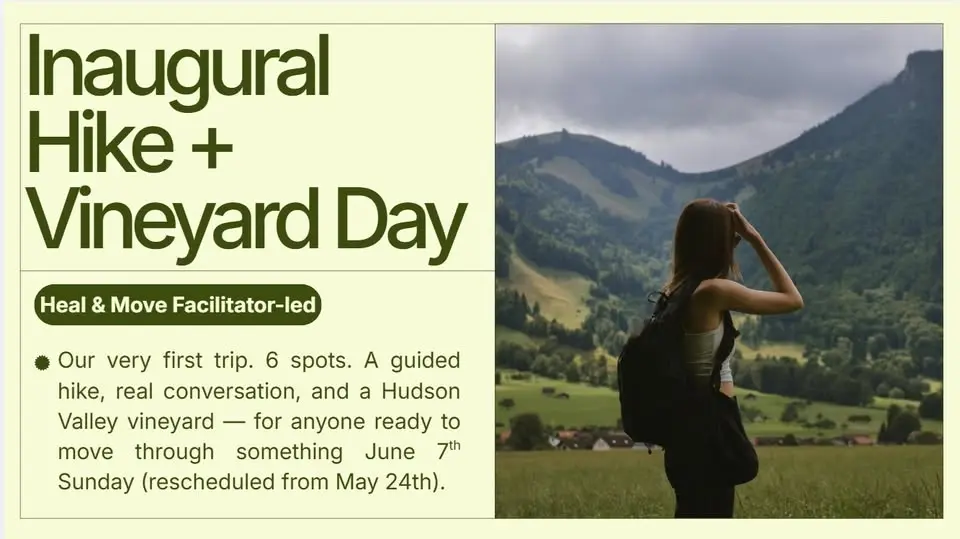 Inagural Hike + Vineyard
