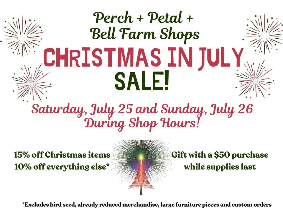 Christmas in July Sale 