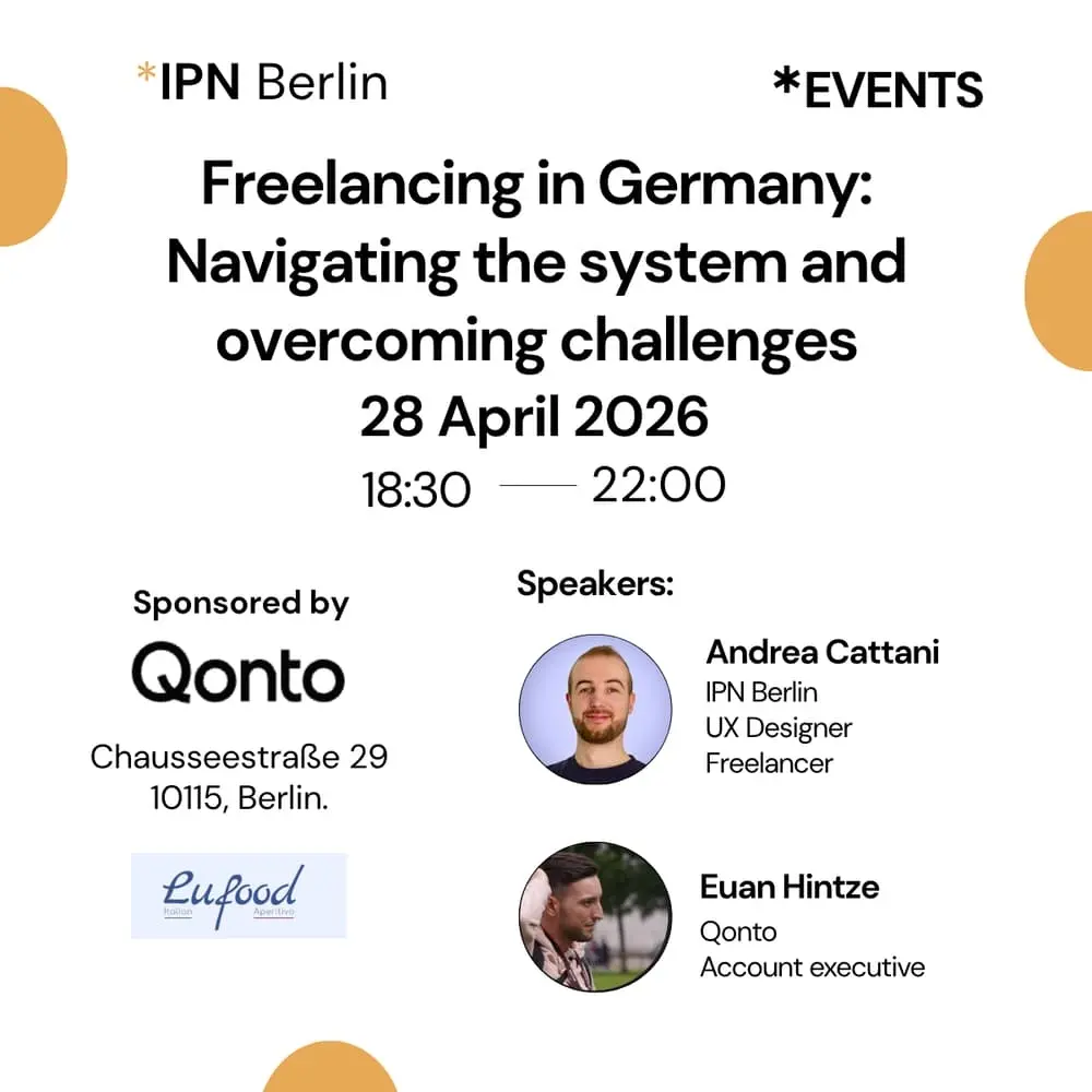 IPN x Qonto | Freelancing in Germany: navigating the system and overcoming challenges