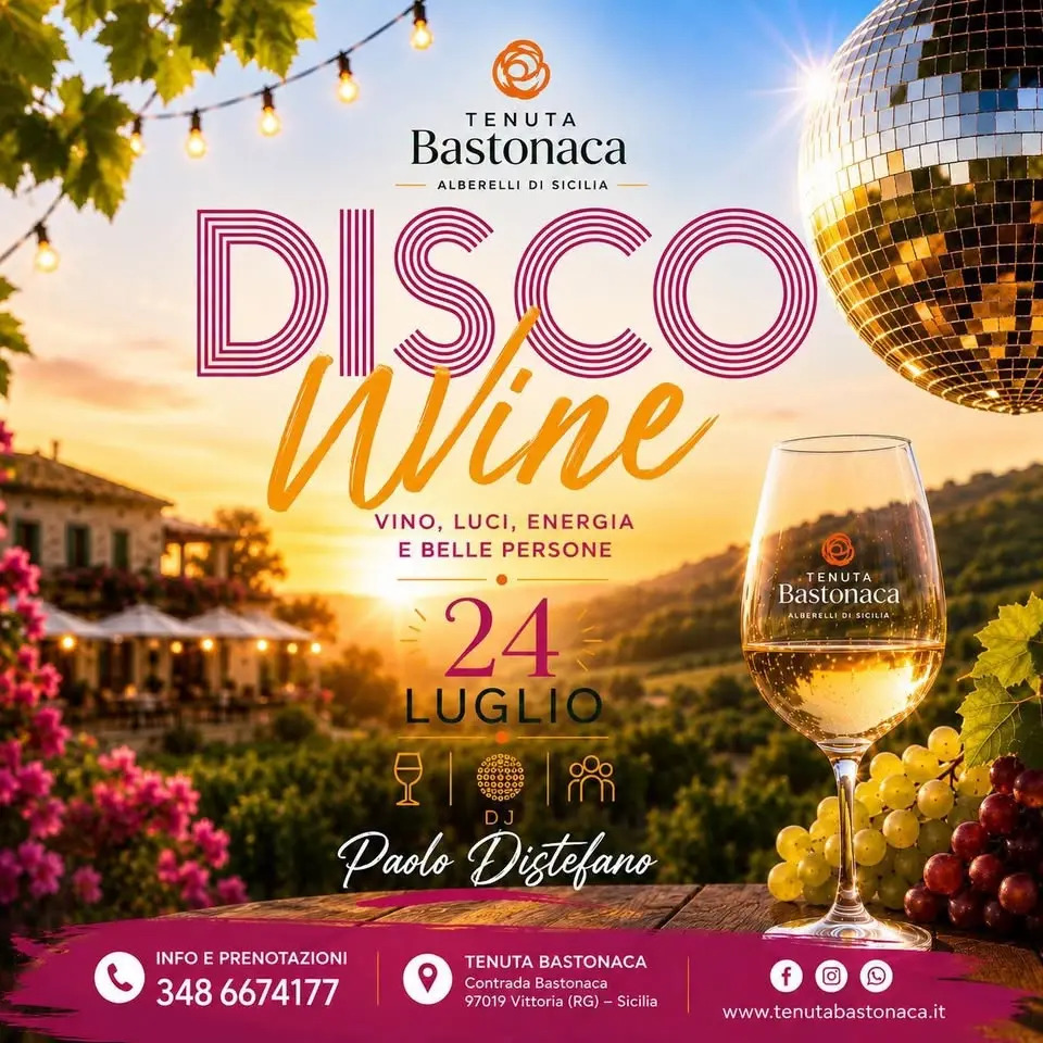 Disco Wine a Tenuta Bastonaca