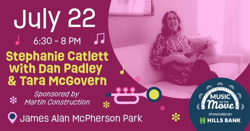Music on the Move: Stephanie Catlett with Dan Padley & Tara McGovern