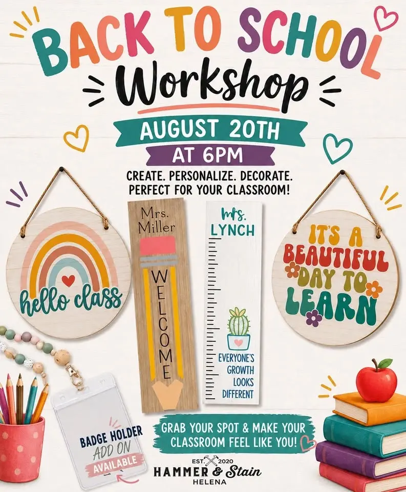 Back to School Pick-a-Project 