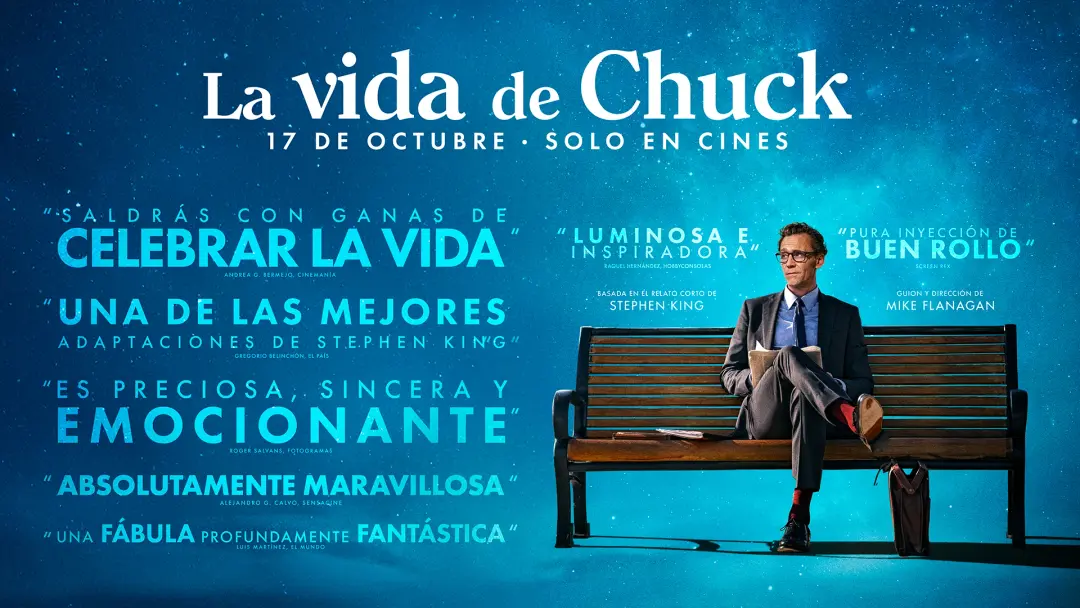 🎬 Cinefórum Consciente: La vida de Chuck (Película + Tertulia)