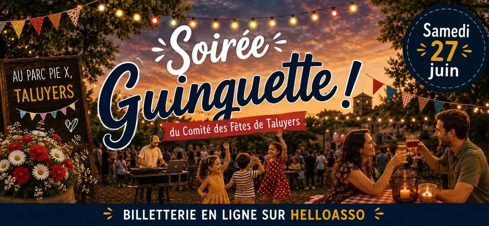 SOIRÉE GUINGUETTE 2026 