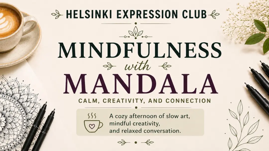 Mindfulness with Mandala :
Calm, Creativity and Connection