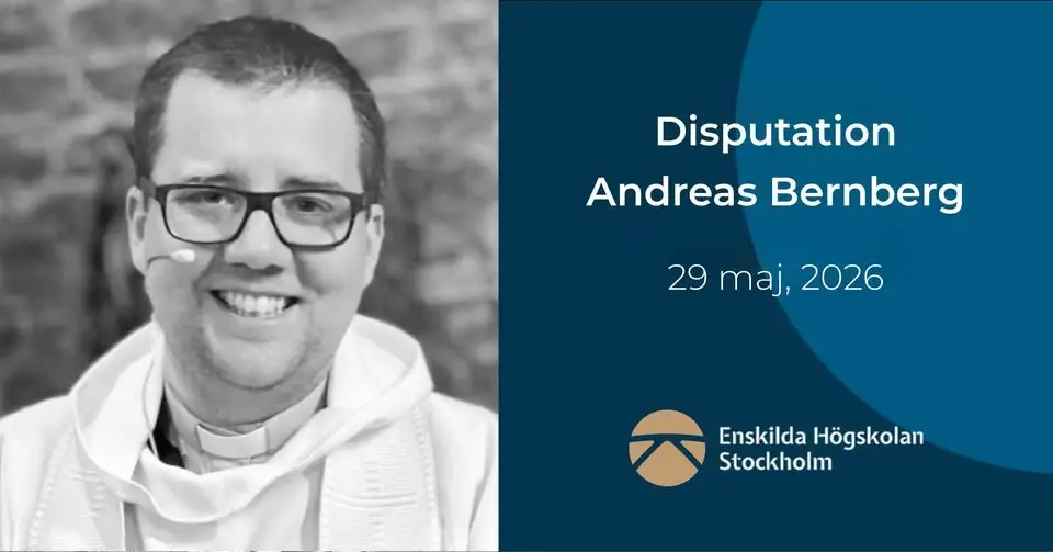 Disputation: Andreas Bernberg / Doctoral Dissertation Defence