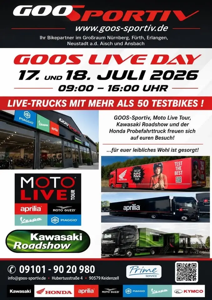 Goos Live Day am 17.07. und 18.07.2026