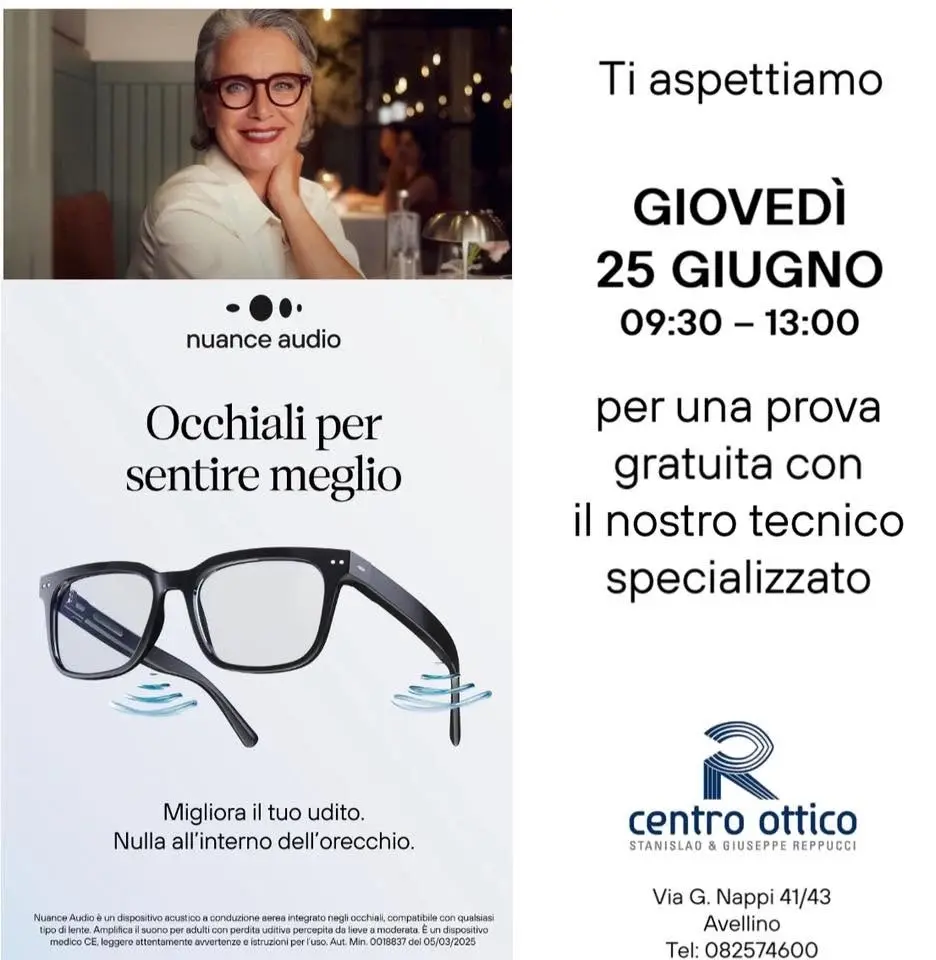 Prova Gratuita degli Occhiali che Aiutano a Sentire Meglio