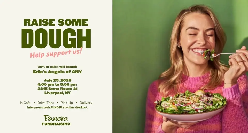Erin's Angels of CNY Panera Fundraising Night