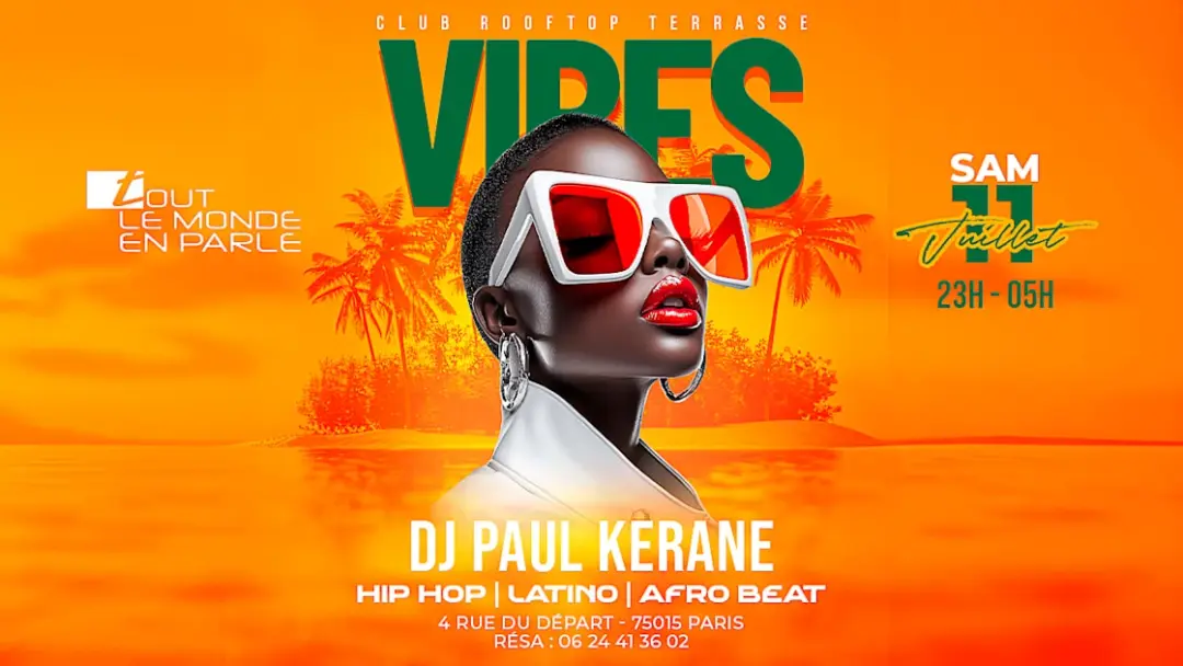 Soiree Vibes Club & Open Air , Hiphop ,Afrobeat , Latino