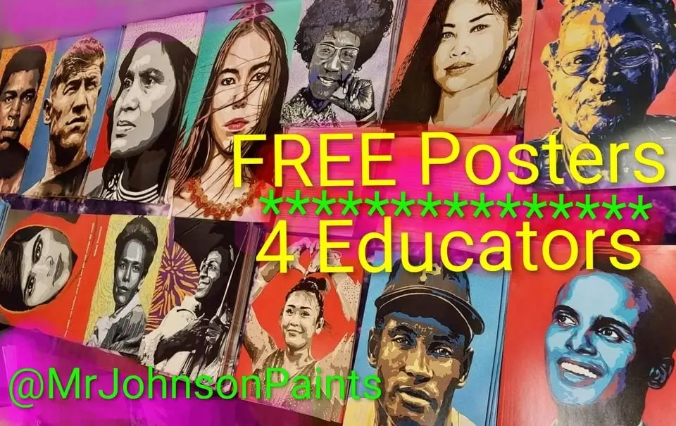 Educator Appreciation Event & Artist Pop-Up with @MrJohnsonPaints