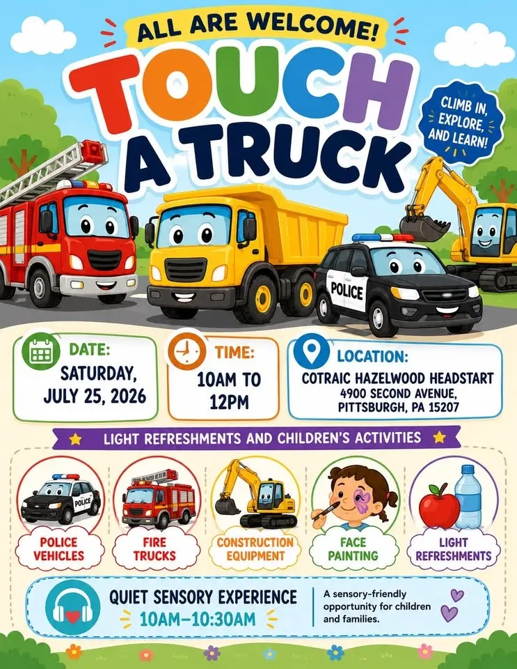 Touch a Truck @ COTRAIC Head Start