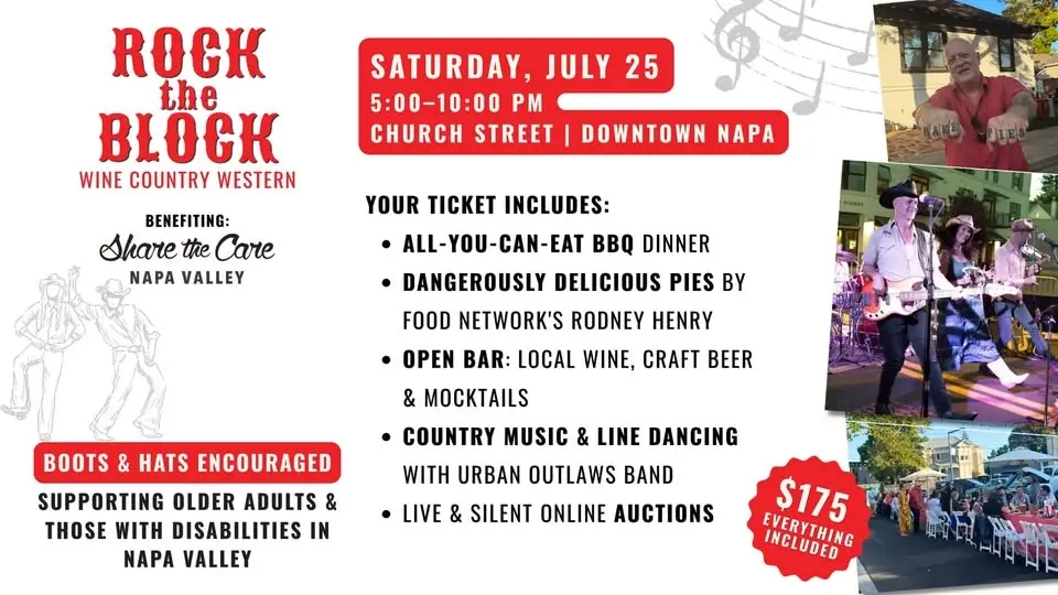 Rock the Block goes Wine Country Western!