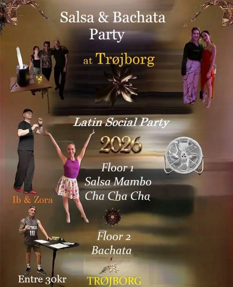 Special Saturday Social - 2 Dance Floors - 2 Workshops > Bachata & Salsa